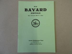 manuel d'utilisation Bayard  7,65 & 9mm kurz