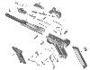 Erma KGP68+68A-Pistole Cal.7,65+9mm Browning-