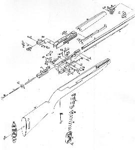 Vue éclaté ERMA m1 