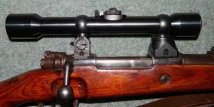 Lunette ZF39 pour Mauser K98 Sniper montage à tourelle