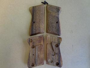 Plaquette Walther PP bois